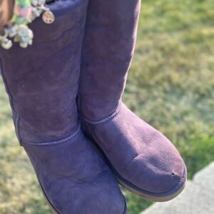UGG Lavender Suede Boots